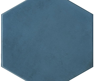Kerama Marazzi Флорентина синий глянцевый 20x23,1x0,69 (Линк106030)