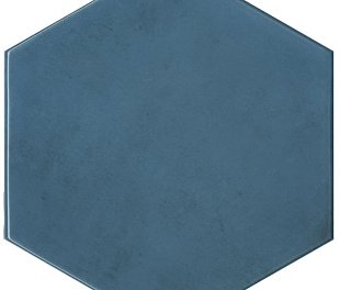 Kerama Marazzi Флорентина синий глянцевый 20x23,1x0,69 (Линк106030)