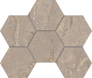 Estima Bernini Мозаика BR02 Hexagon 25x28,5 Полир. (ECT8180)