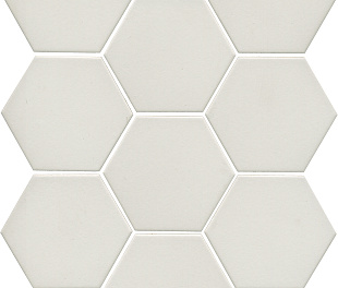 Kerama Marazzi Кальсада белый натуральный из 9 частей 12x10,4x0,7 (Линк101590)