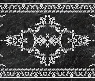 Kerama Marazzi Риальто серый тёмный декорированный лаппатированный обрезной 119,5x238,5x1,1 (Линк113
