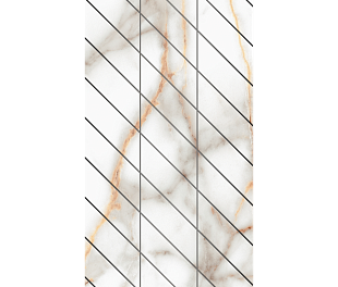 Ametis Supreme Фальшмозаика SM03 Corner 29,8x59,8x10 Полир. левый (ECT11580)