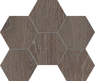 Estima Kraft Wood Мозаика KW03 Hexagon 25x28,5 Структур. (ECT15890)