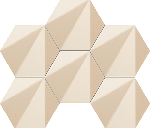 Tubadzin Mozaika scienna Chenille beige hex 28,9x22,1 Gat.1 (ТДЗН2470)