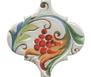 Kerama Marazzi Декор Арабески Тоскана 8 глянцевый 6,5x6,5x0,7 (БЛТК60500)