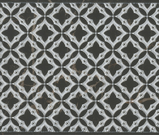 Kerama Marazzi Декор Келуш 1 черно-белый 14x34x0,69 (БЛТК79300)