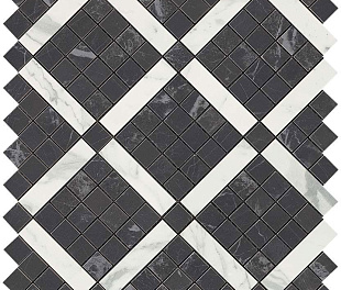 Atlas Concorde Marvel Noir Mix Diagonal Mosaic (АРСН23550)