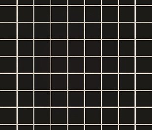 Tubadzin Mozaika scienna kwadratowa Pastel Czarny Mat 30,1x30,1 (ТДЗН10350)