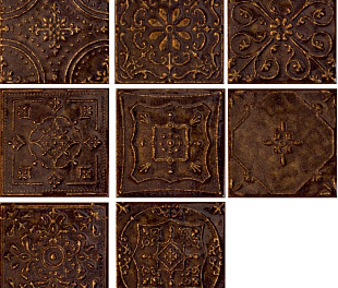 Tubadzin Dekor scienny Tinta brown 14,8x14,8 Gat.1 (ТДЗН13180)