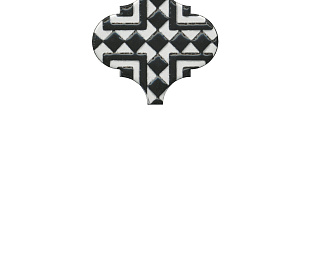Kerama Marazzi Декор Арабески глянцевый орнамент глянцевый 6,5x6,5x0,7 (БЛТК58350)