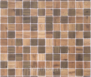 Vidrepur Wood Dark Blend (На Сетке) Мозаика (КЦС28700)