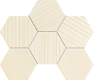 Tubadzin Mozaika scienna Horizon hex ivory 28,9x22,1 Gat.1 (ТДЗН6250)