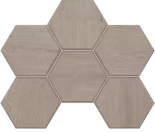 Estima Classic Wood Мозаика CW01 Hexagon 25x28,5 Непол. (ECT1085)