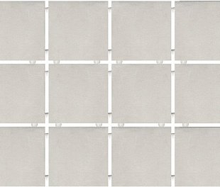 Kerama Marazzi Амальфи серый светлый матовый из 12 частей 9,8x9,8x0,7 (БЛТК6500)