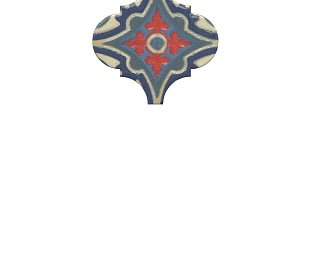 Kerama Marazzi Декор Арабески Майолика орнамент глянцевый 6,5x6,5x0,7 (БЛТК59700)