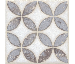 Kerama Marazzi Вставка Амальфи орнамент коричневый 9,8x9,8x0,7 (БЛТК42550)