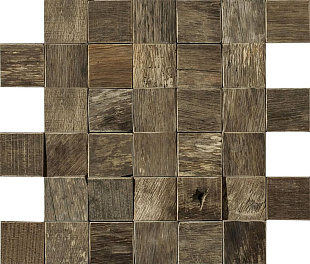 L Antic Colonial Mosaics Collection L241710161 Wood Square Antique (АРСН59700)