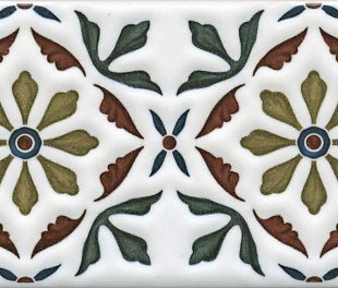 Kerama Marazzi Декор Клемансо орнамент матовый 7,4x15x0,69 (БЛТК80000)