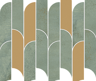 Tubadzin Mozaika scienna Tissue green 29,8x27,2 Gat.1 (ТДЗН13240)