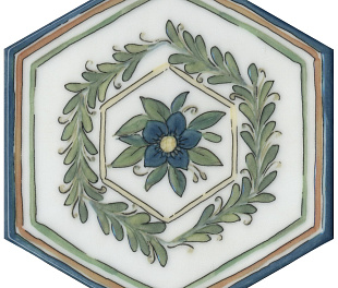 Kerama Marazzi Декор Флорентина 1 глянцевый 20x23,1x0,69 (БЛТК101850)