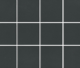 Kerama Marazzi Агуста черный матовый 30х40 из 12 частей 9,8x9,8x0,7 (Линк100330)