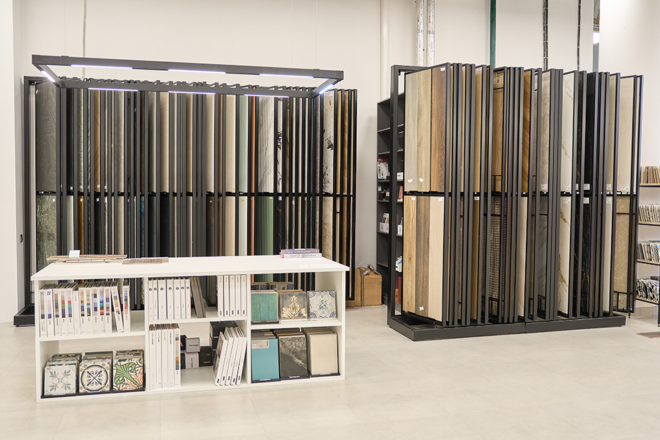 Салон плитки «Мегаполис», ассортимент