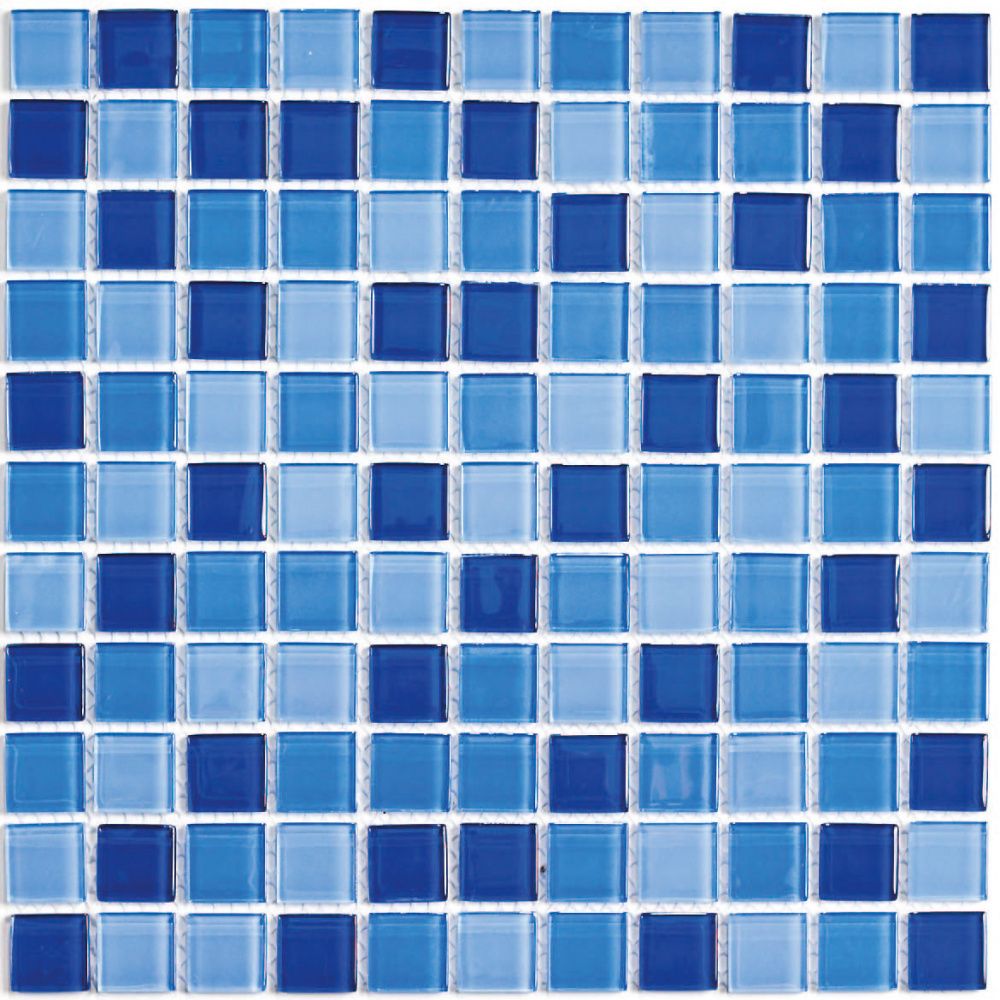 Bonaparte Стеклянная Blue Wave-1 30х30 (20015)