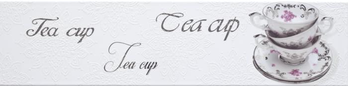 Monopole Decor Veronica Brillo Tea Cup Blanco 10x40 (РИФ28900)