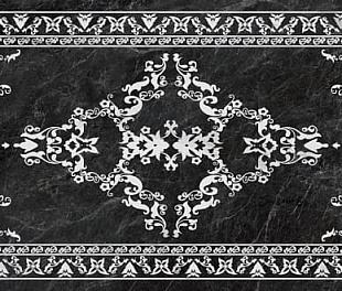 Kerama Marazzi Риальто серый темный декорированный лаппатированный обрезной 119,5x238,5x1,1 (Линк113