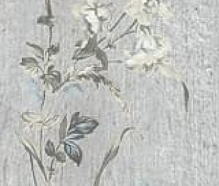 Kerama Marazzi Кантри Шик серый матовый декорированный 9,9x40,2x0,8 x (Линк120690)