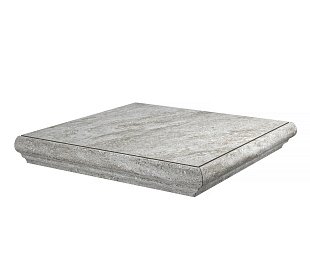 Kerama Marazzi Ступень угловая Терраса серый левая 30x30x0,8 (БЛТК182550)