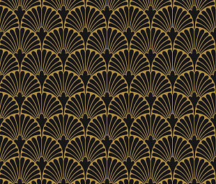 Aparici Art-Deco Black Manhattan Natural 29.75X29.75 (МД122100)