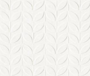 RAGNO RA6J Vida Struttura Foglia 3D Bianco Rett 30x90 (КДВ144350)