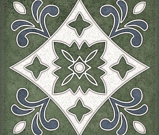 Kerlife Плитка Smalto Decor 3 Verde 15x15 (ИЛРД22000)