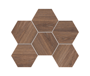 Ametis Selection Мозаика SI02 Hexagon 25x28,5x10 Непол. (ЕСТ11080)