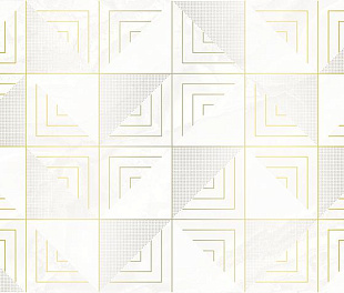 Laparet Mania Декор Белый 25x50 (БС131550)