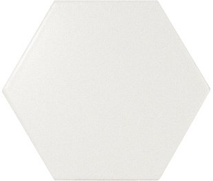 Equipe Scale Керамогранит Hexagon Porcelain White 10.1X11.6 Натуральный (КМАТ1164)