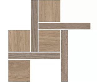 Kerama Marazzi Декор Альберони 2 мозаичный коричневый светлый матовый обрезной 27,5x27,5x0,9 (БЛТК20