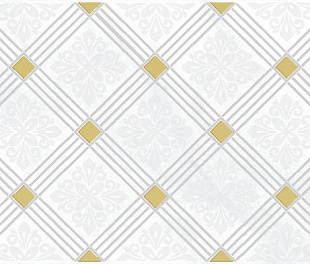 Laparet Royal Декор Белый 20x60 (БС124350)