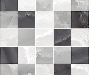 Laparet Prime Декор Мозаичный Серый Микс MM34040 25x25 (БС110950)